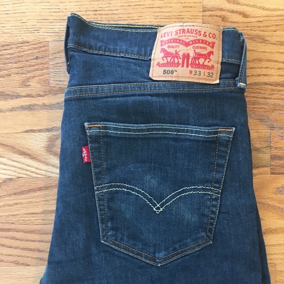 levi's jeans 508 slim tapered